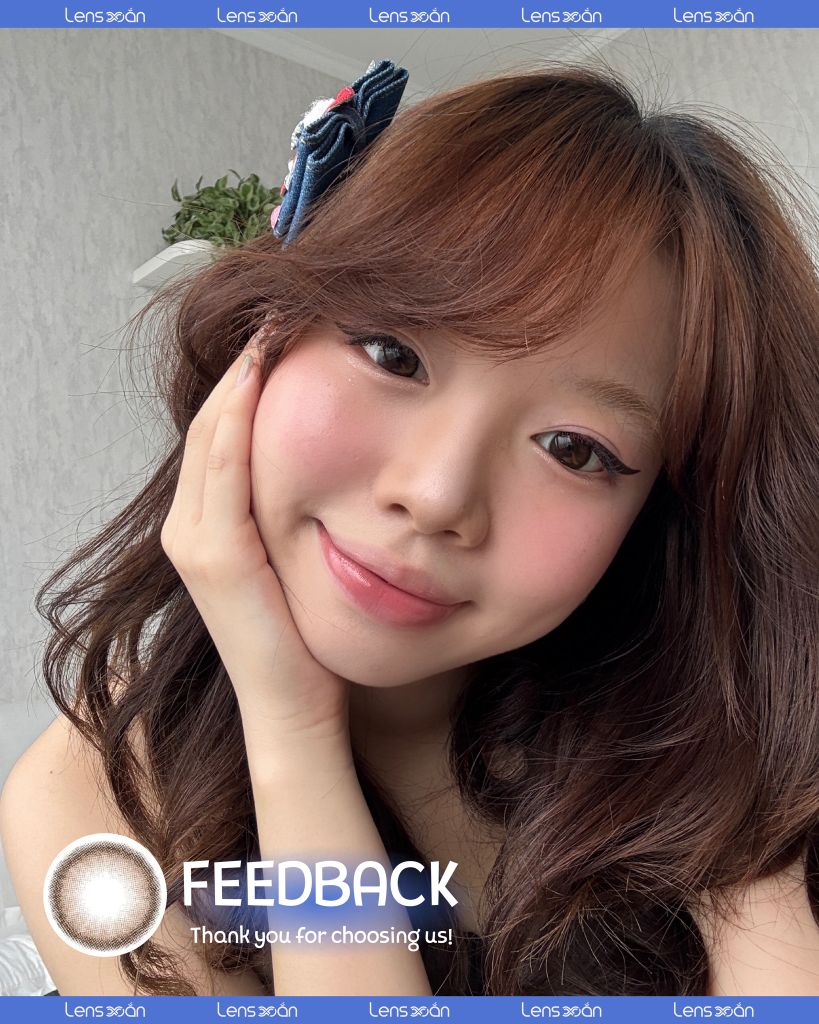 Lens Rolling Choco – lựa chọn đi học siêu tự nhiên