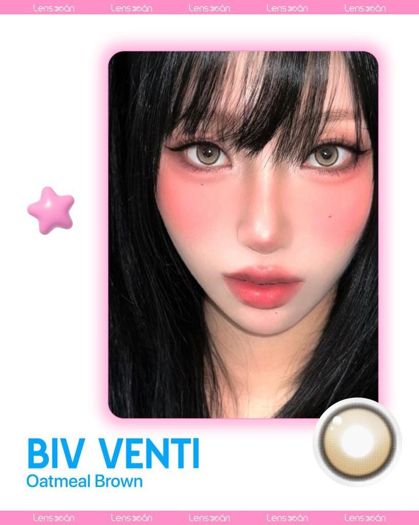 Biv Fixing Venti Oatmeal Brown – lens highlight công nghệ Fixing