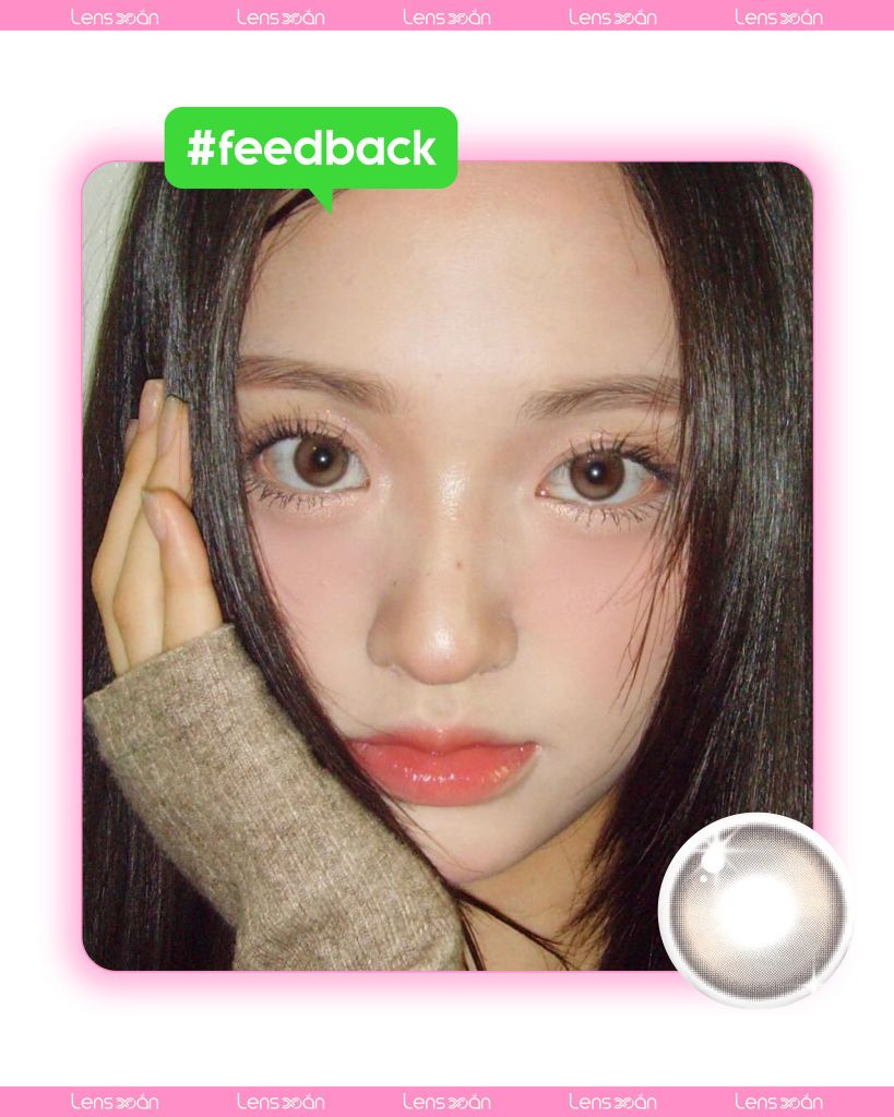 Lens Blurmagic Beige nâu lạnh, hiệu ứng long lanh tự nhiên