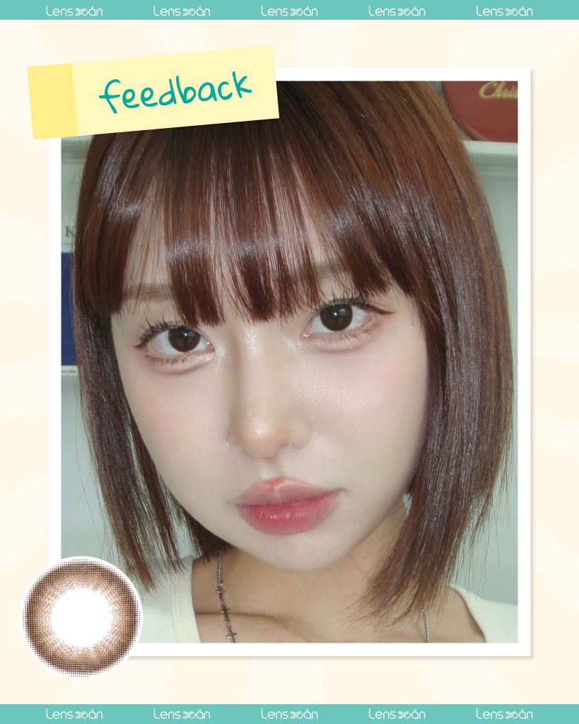 Ảnh lens GODDESS CHOCO – nhẹ nhàng và tự nhiên