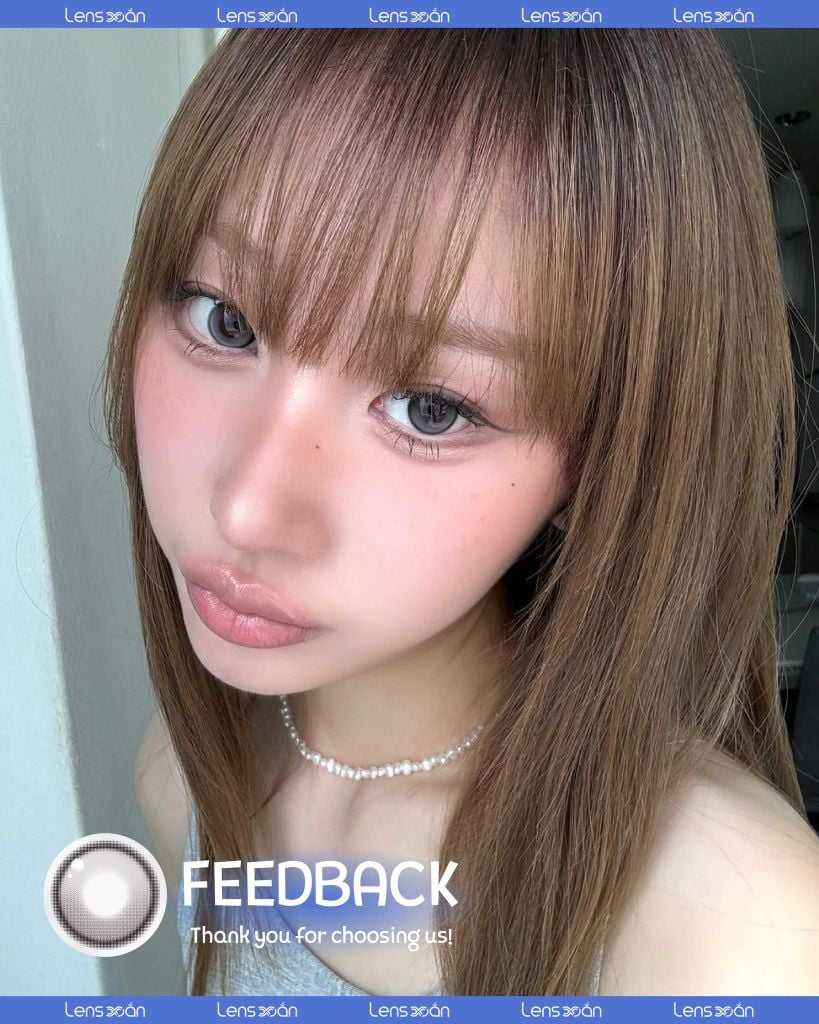 BIV Fixing Venti Charcoal – lens xám than đá ánh bạc 1 ngày, công nghệ Fixing 180°