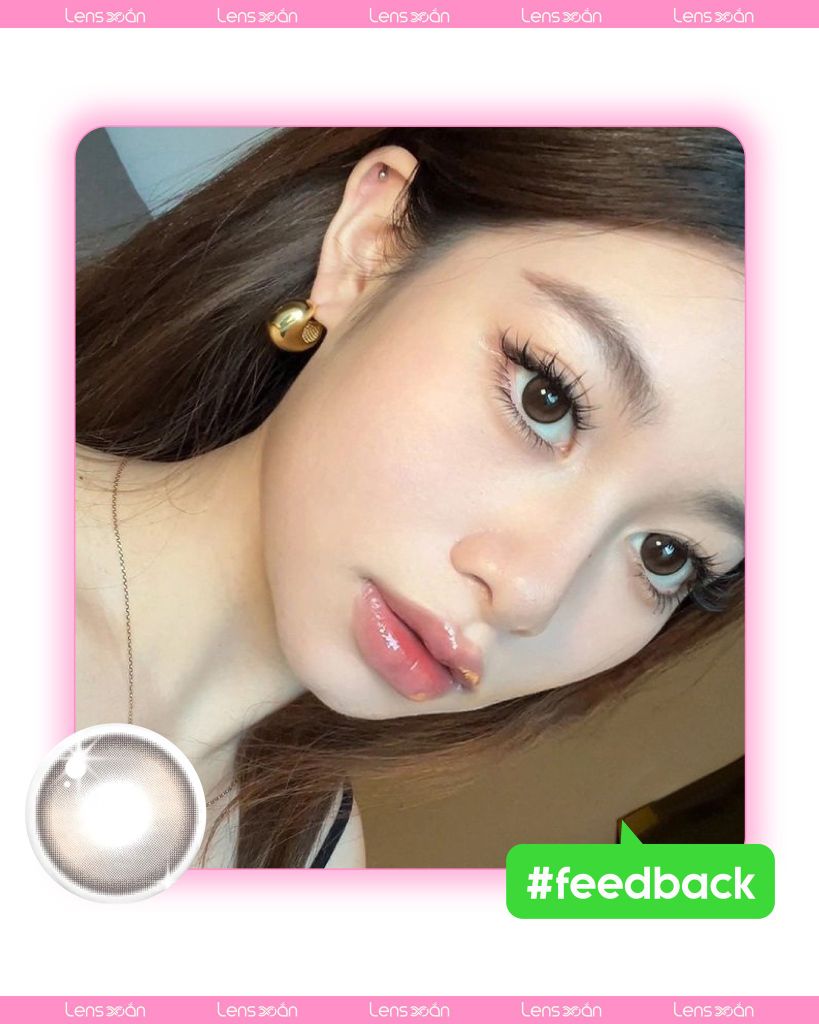 Lens Blurmagic Beige nâu lạnh, hiệu ứng long lanh tự nhiên