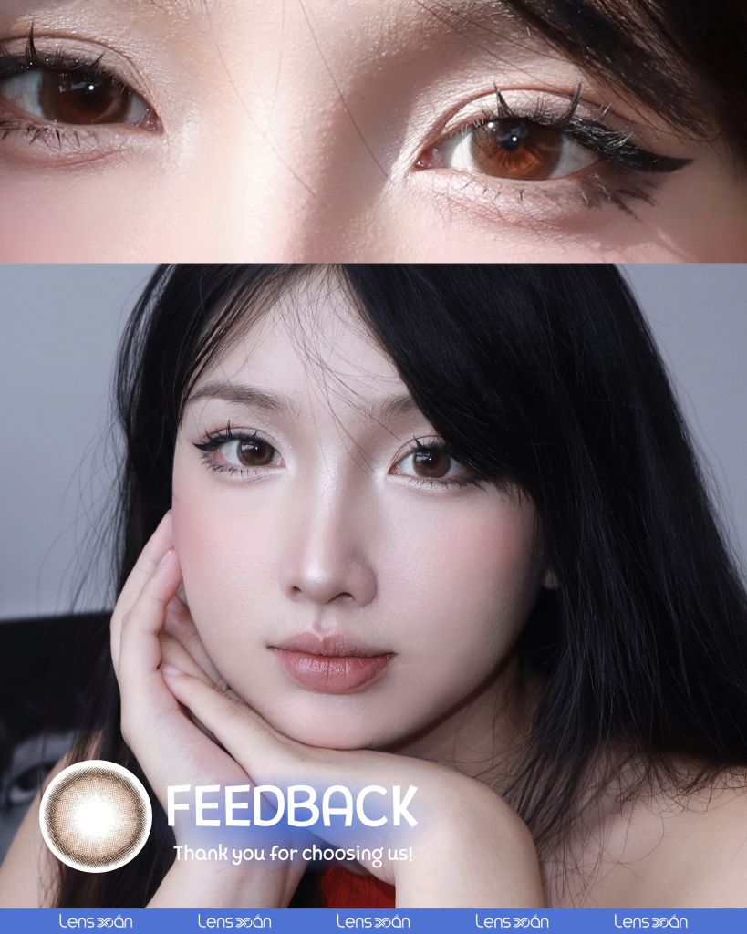 Lens Rolling Choco – lựa chọn đi học siêu tự nhiên