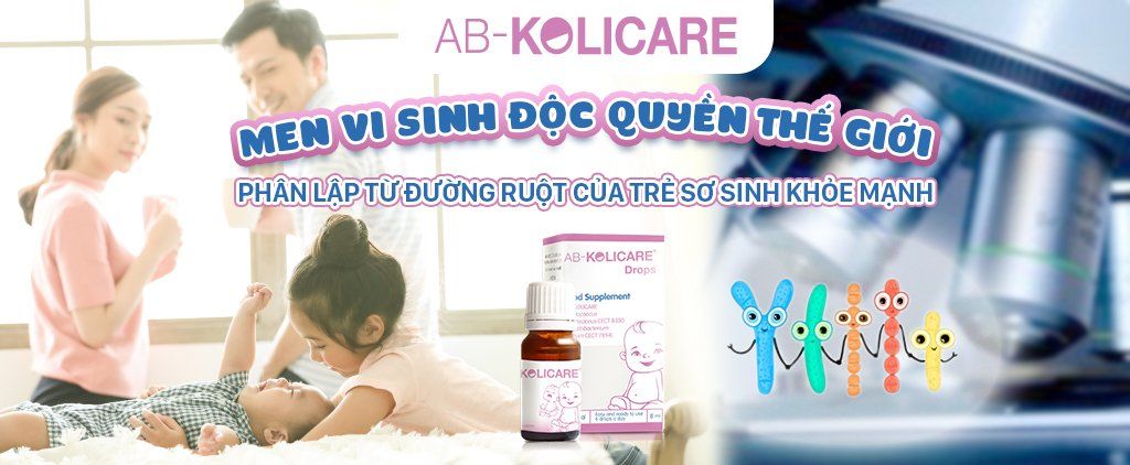 AB - KOLICARE: MEN VI SINH ĐỘC QUYỀN THẾ GIỚI, PHÂN LẬP TỪ ĐƯỜNG RUỘT CỦA TRẺ SƠ SINH KHỎE MẠNH