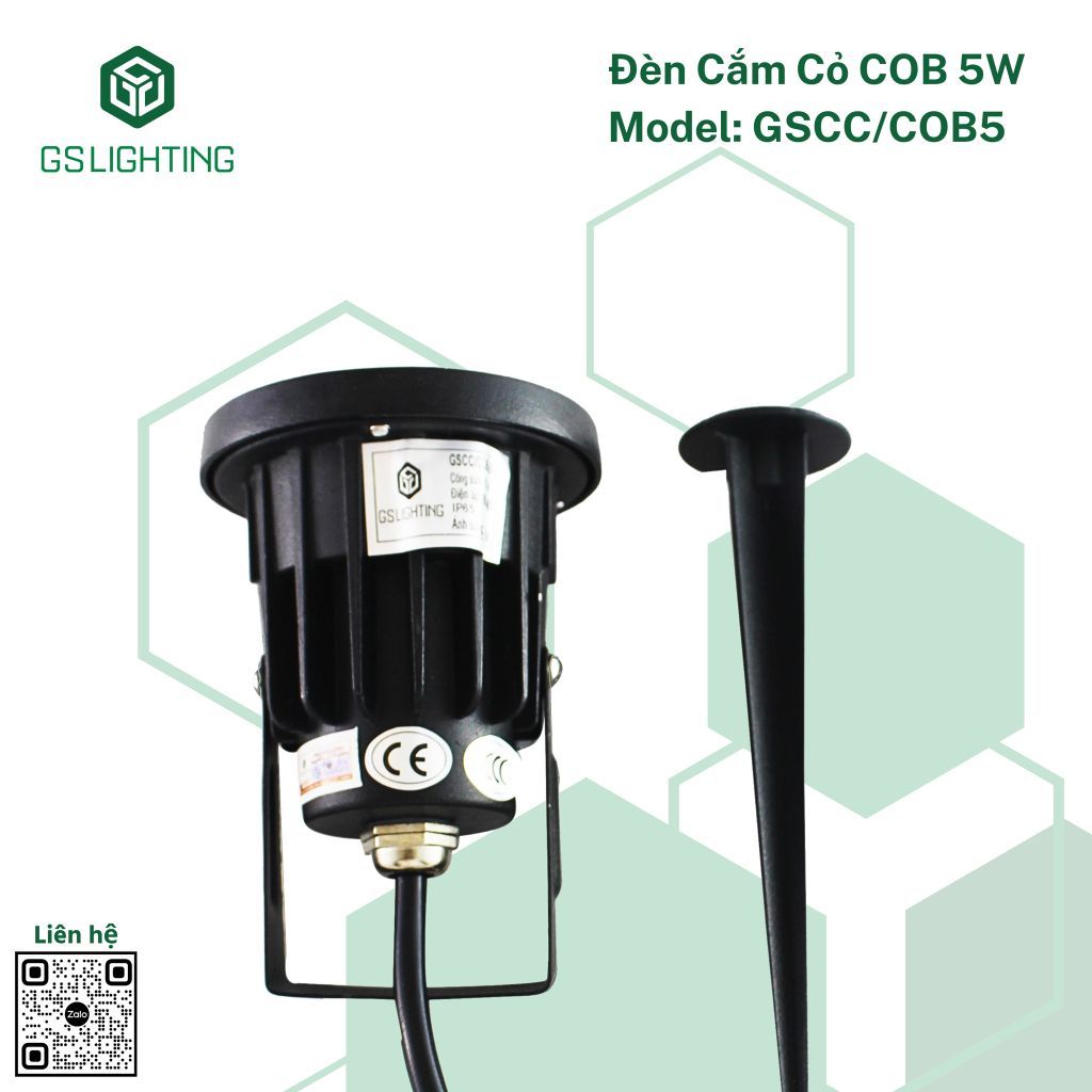 Đèn Cắm Cỏ COB 5W