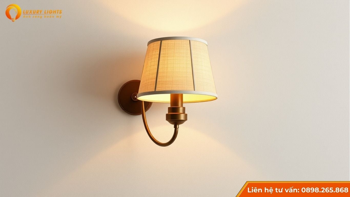 Đèn tường vải