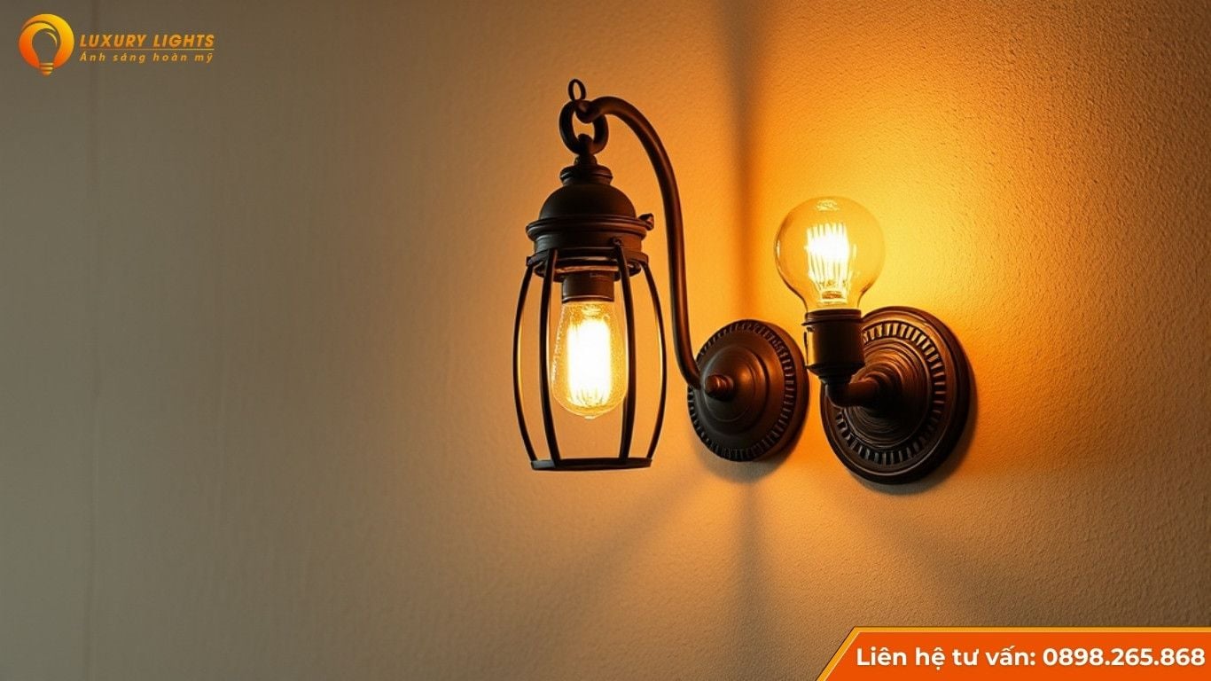 Đèn tường vintage