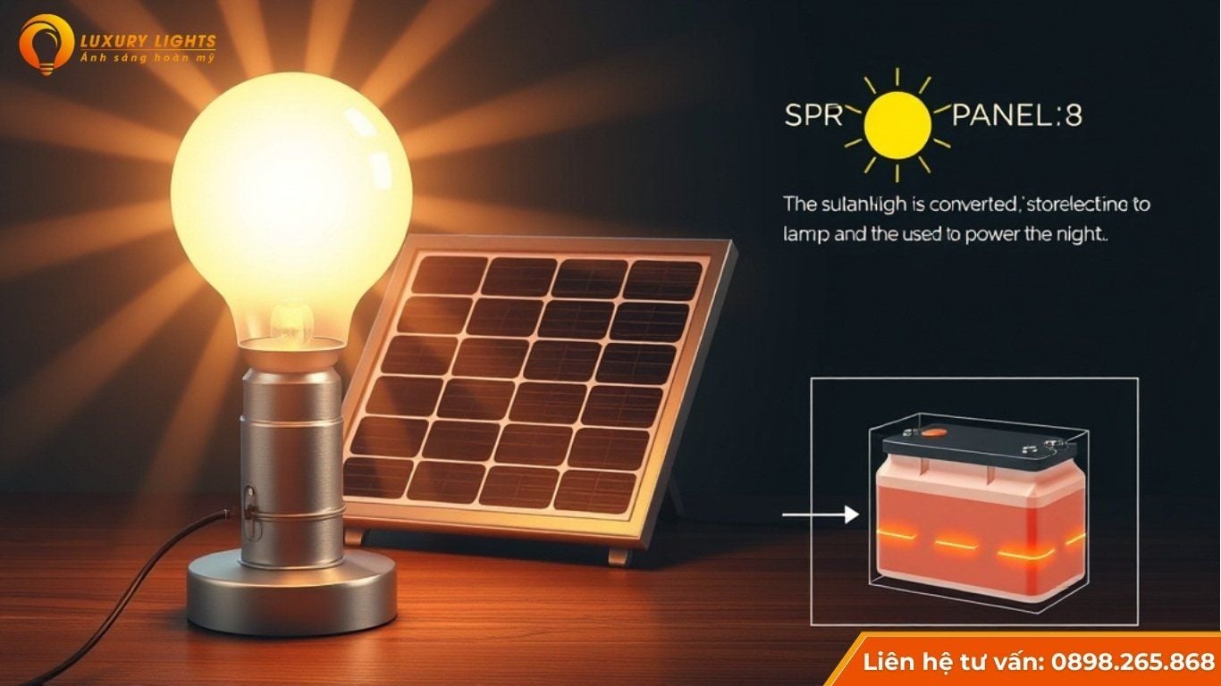 Đèn năng lượng mặt trời là gì ?