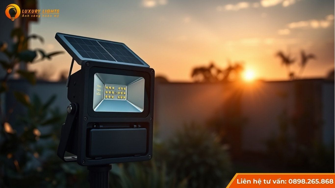 Đèn pha năng lượng mặt trời