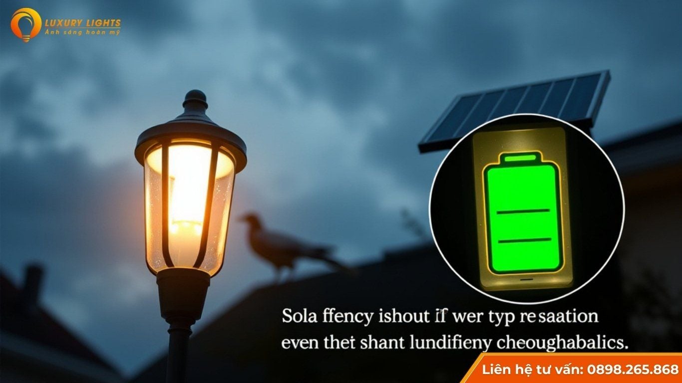 Dung lượng pin & thời gian chiếu sáng