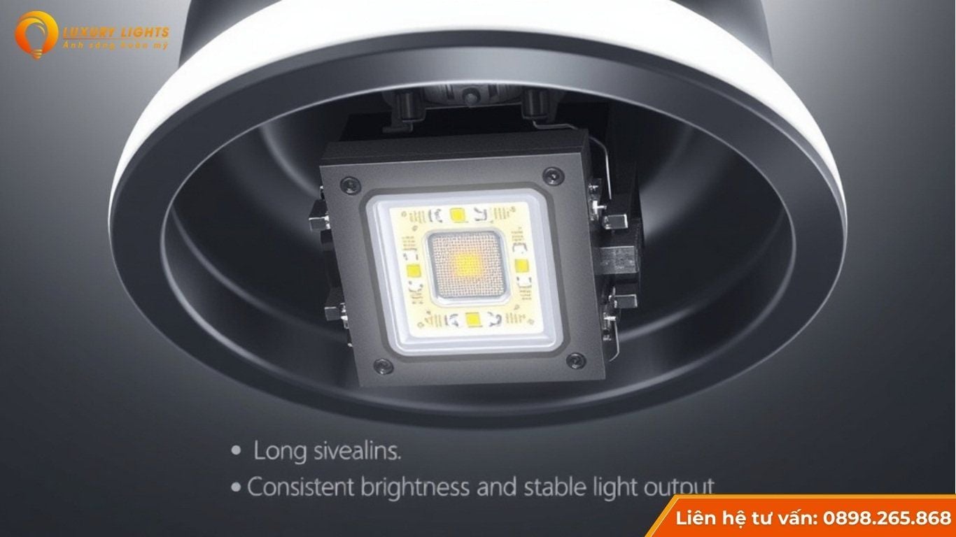 Chip LED & tuổi thọ chiếu sáng