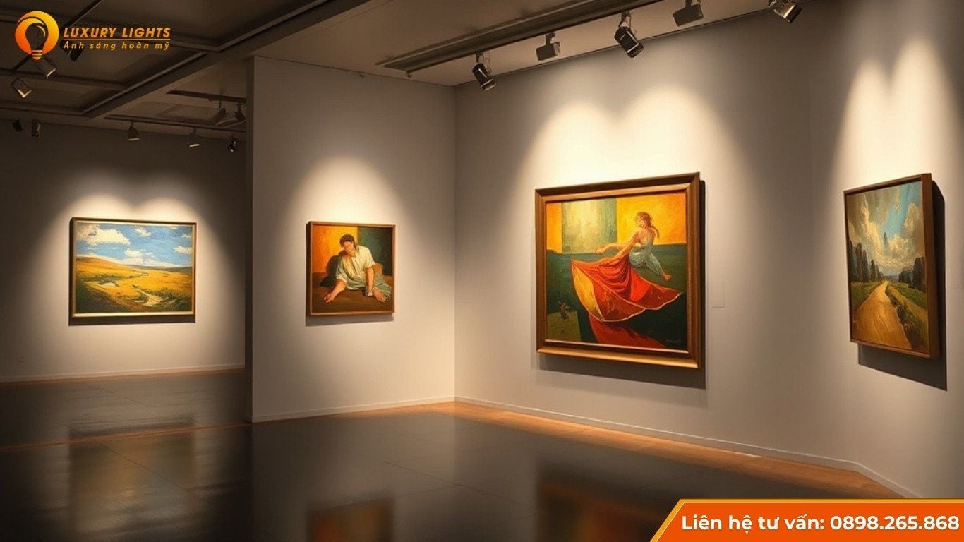 Đế rời đèn rọi ray