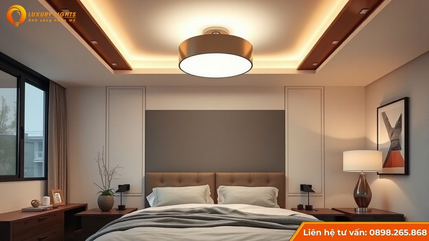 Đèn thả trần phòng ngủ