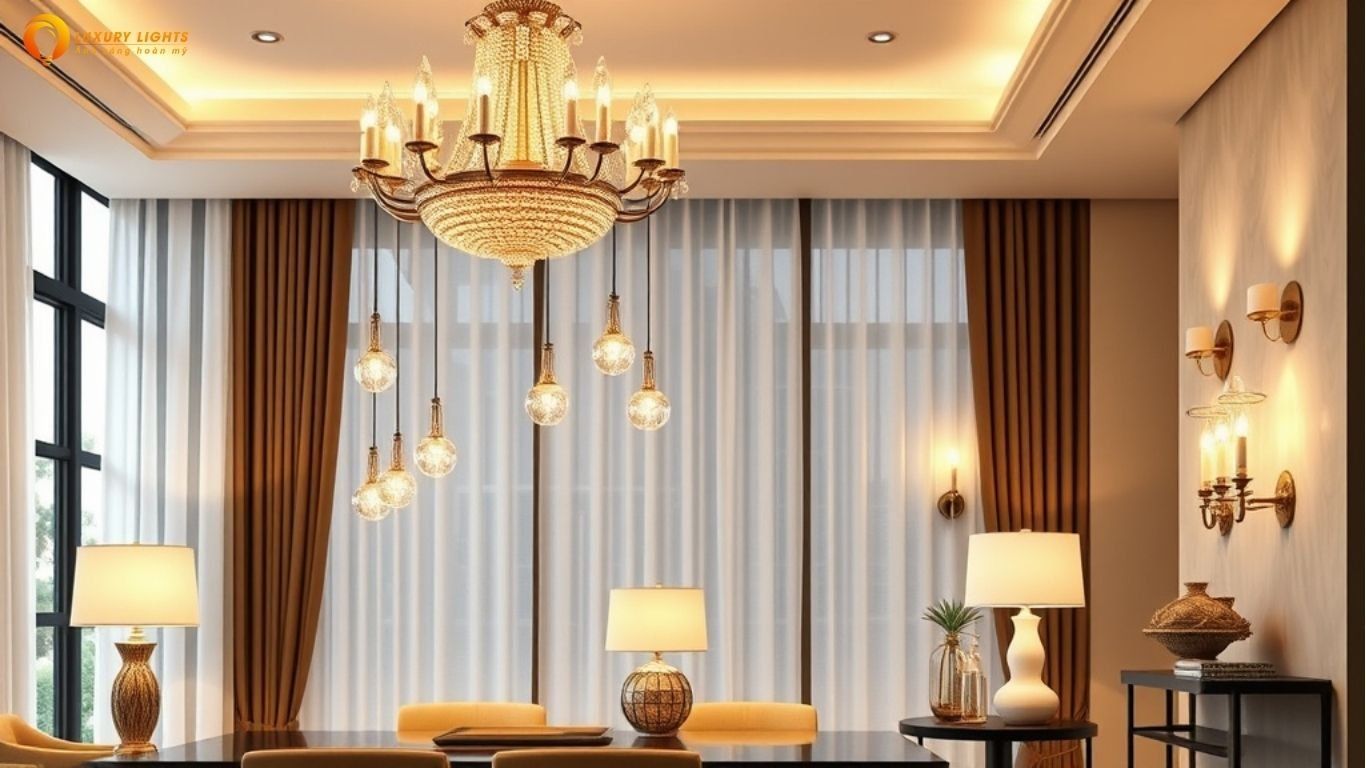 Luxury Lights nên bán đèn trang trí