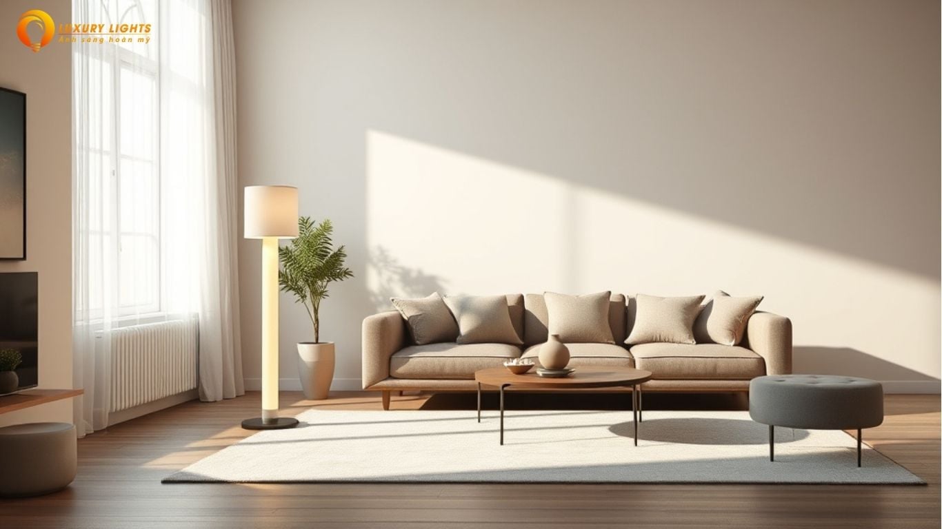 Xu hướng sử dụng đèn trụ cột trong thiết kế nội thất