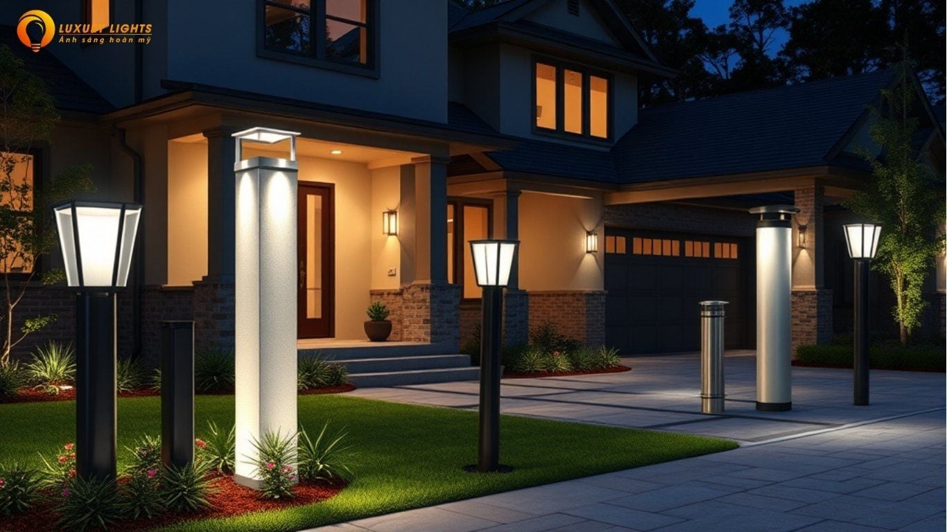 Đèn trụ cột