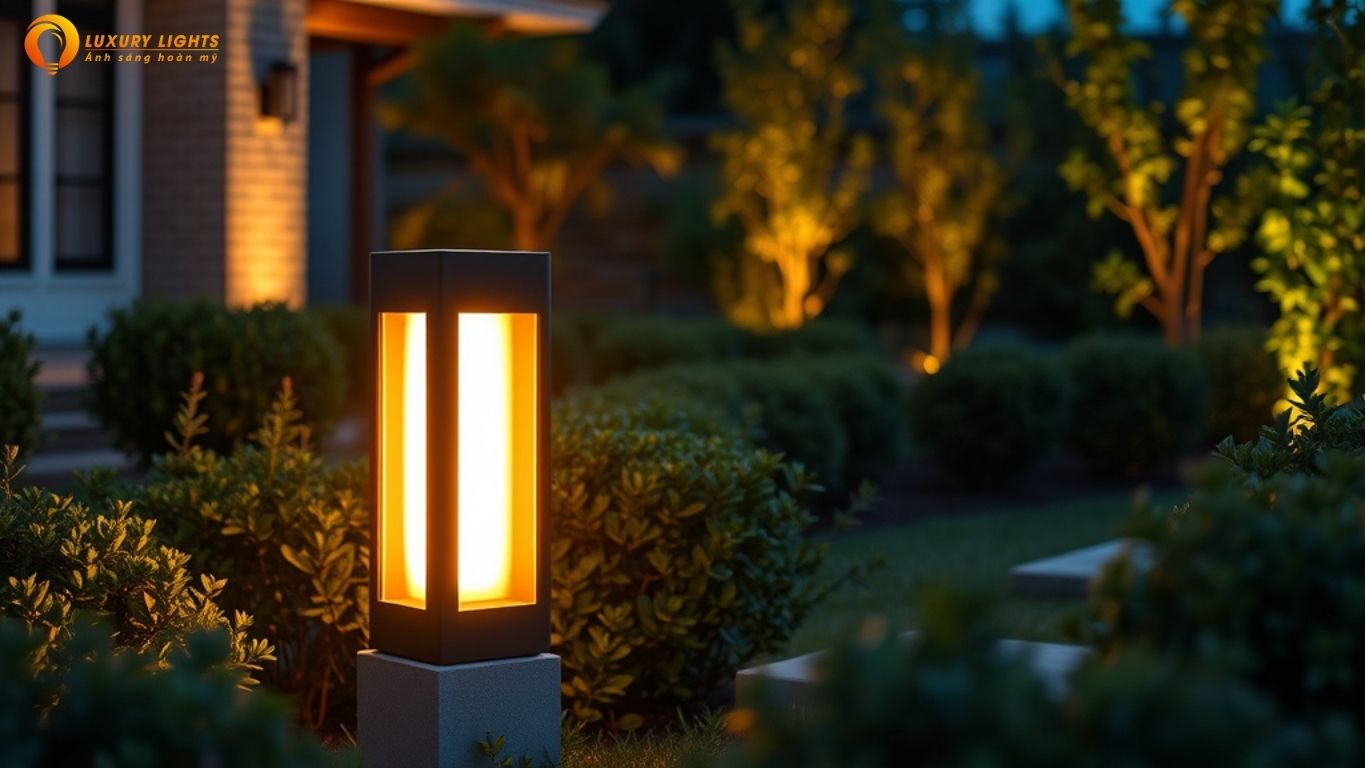 Đèn trụ cột LED: Tiết kiệm năng lượng và tuổi thọ cao
