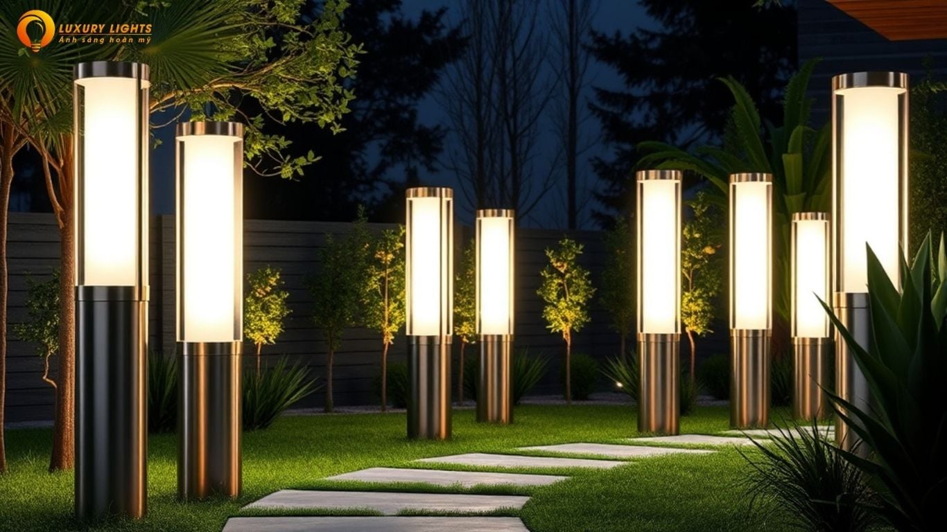 Các mẫu đèn trụ cột thời thượng cho không gian hiện đại