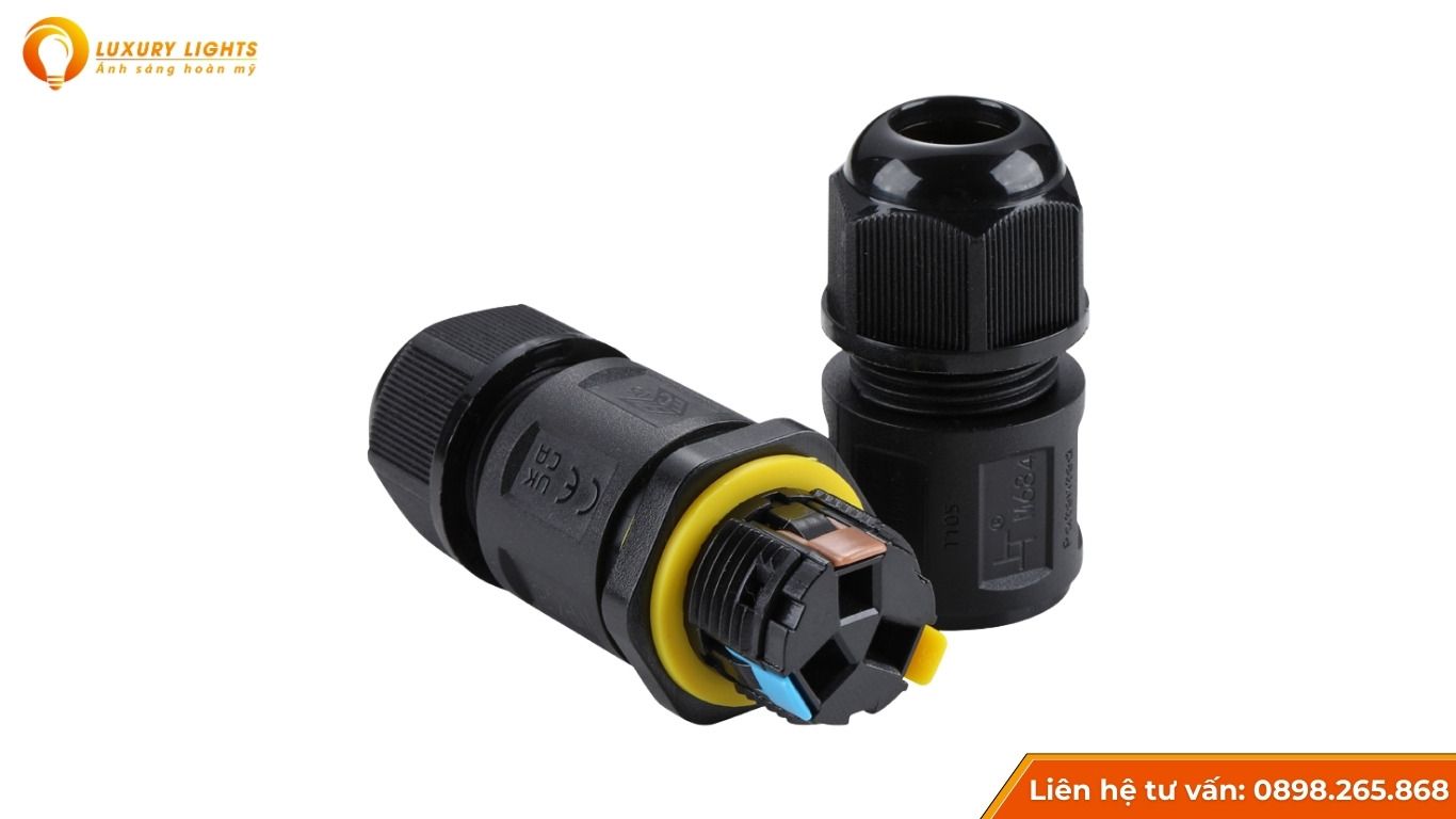 Cút nối điện thẳng chữ I chống nước IP68