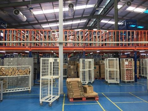 Dự án kệ công nghiệp cho khách hàng ngành may mặc