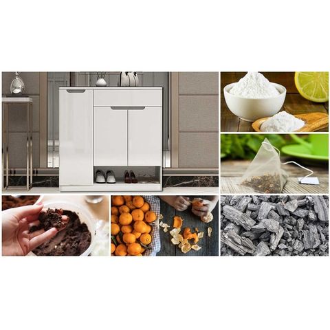 Mẹo nhỏ giúp khử mùi tủ giày dép