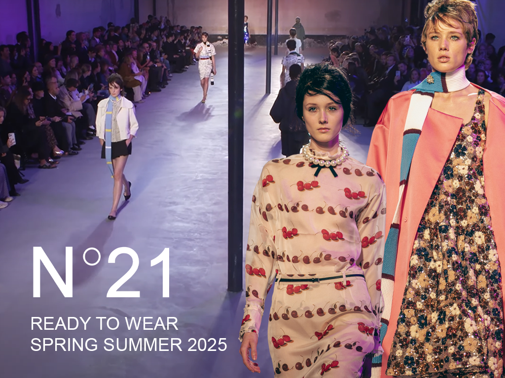 N°21 Ready-To-Wear Spring/Summer 2025 Milan: Khi Sự Mộng Mơ Gặp Gỡ Hiện Đại
