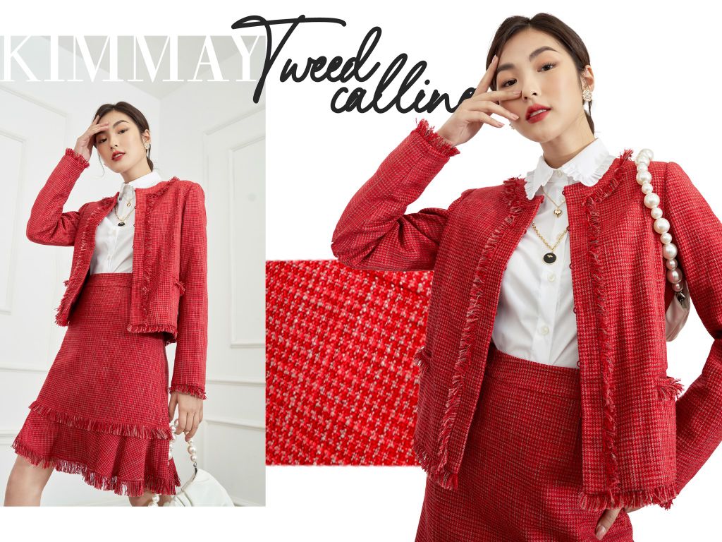 CHẤT LIỆU TWEED - VŨ KHÍ MÙA ĐÔNG CỦA NHỮNG QUÝ CÔ THANH LỊCH