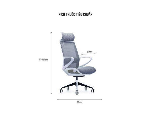 ghế giám đốc nhập khẩu MEDI F-A08-1