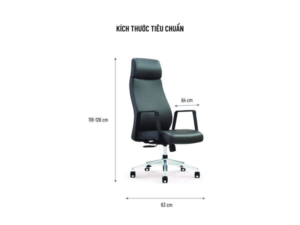 Ghế giám đốc nhập khẩu PUHI F-H5017