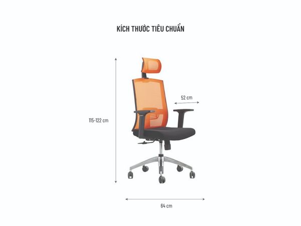 ghế giám đốc nhập khẩu MEDI F-H6231