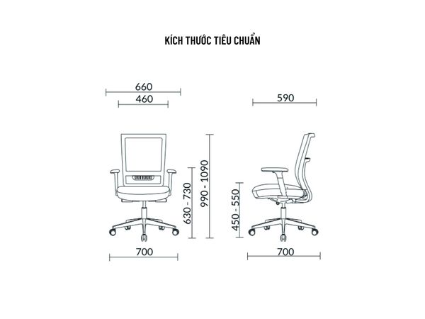 ghế nhân viên malaysia f-lino