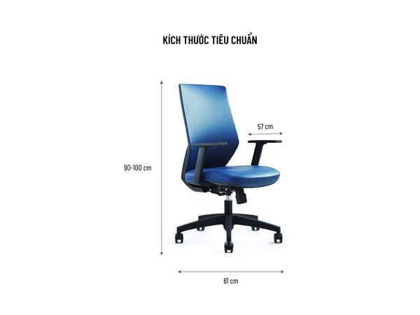 ghế nhân viên nhập khẩu F-M6233