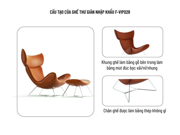 Ghế thư giãn nhập khẩu f-vip028