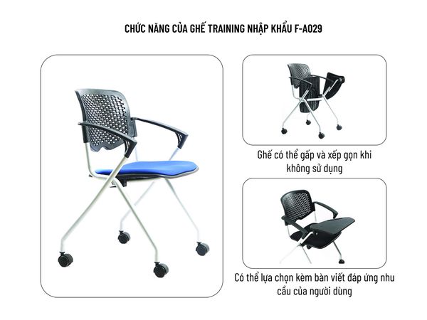 ghế training nhập khẩu f-a029