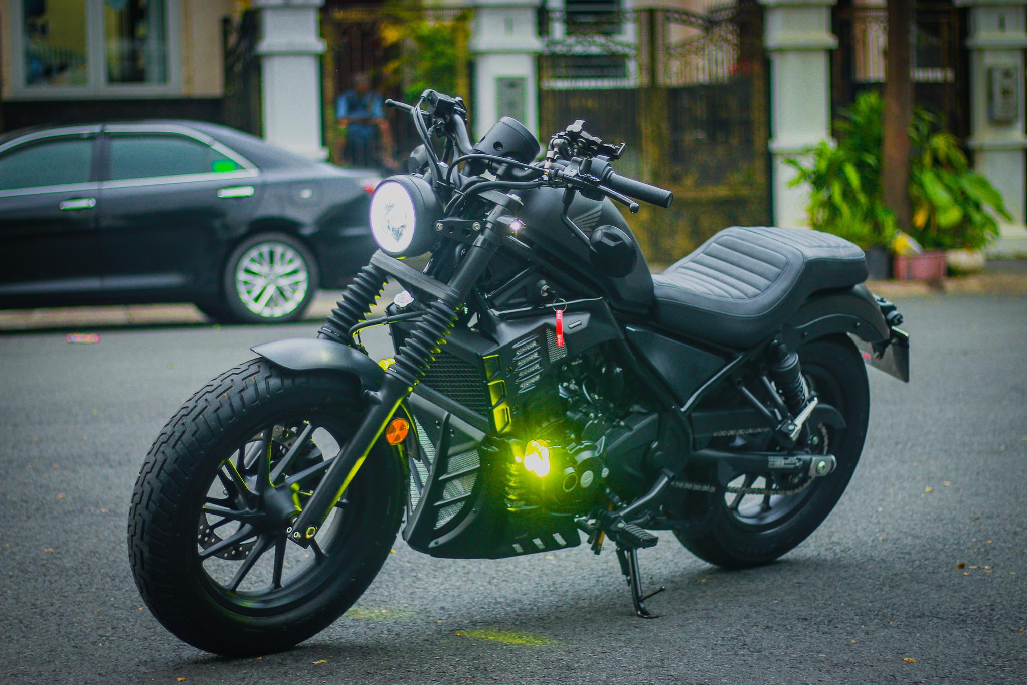 Honda Rebel 300 Biển sài gòn odo 3000 độ Harley  103360561