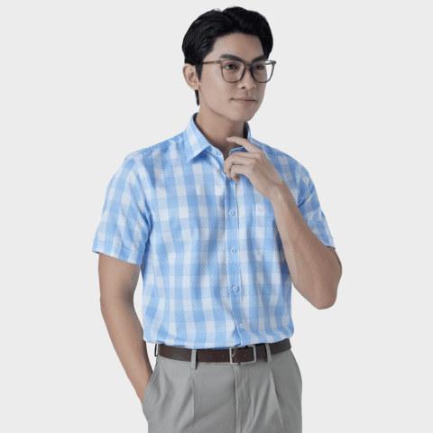 Diện áo sơ mi sọc chuẩn nam tính, phối đâu cũng đẹp