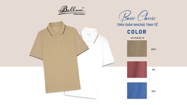 POLO BASIC CLASSIC >>> TINH GIẢN NHƯNG TINH TẾ