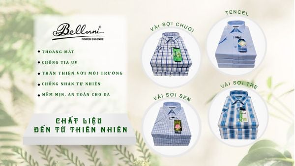 Top chất liệu vải may áo sơ mi nam cao cấp?