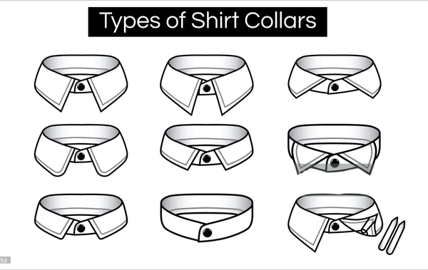 Tất tần tật các loại cổ áo sơ mi nam phổ biến nhất