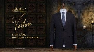 VESTON LỊCH LÃM, HÚT VẠN ÁNH NHÌN