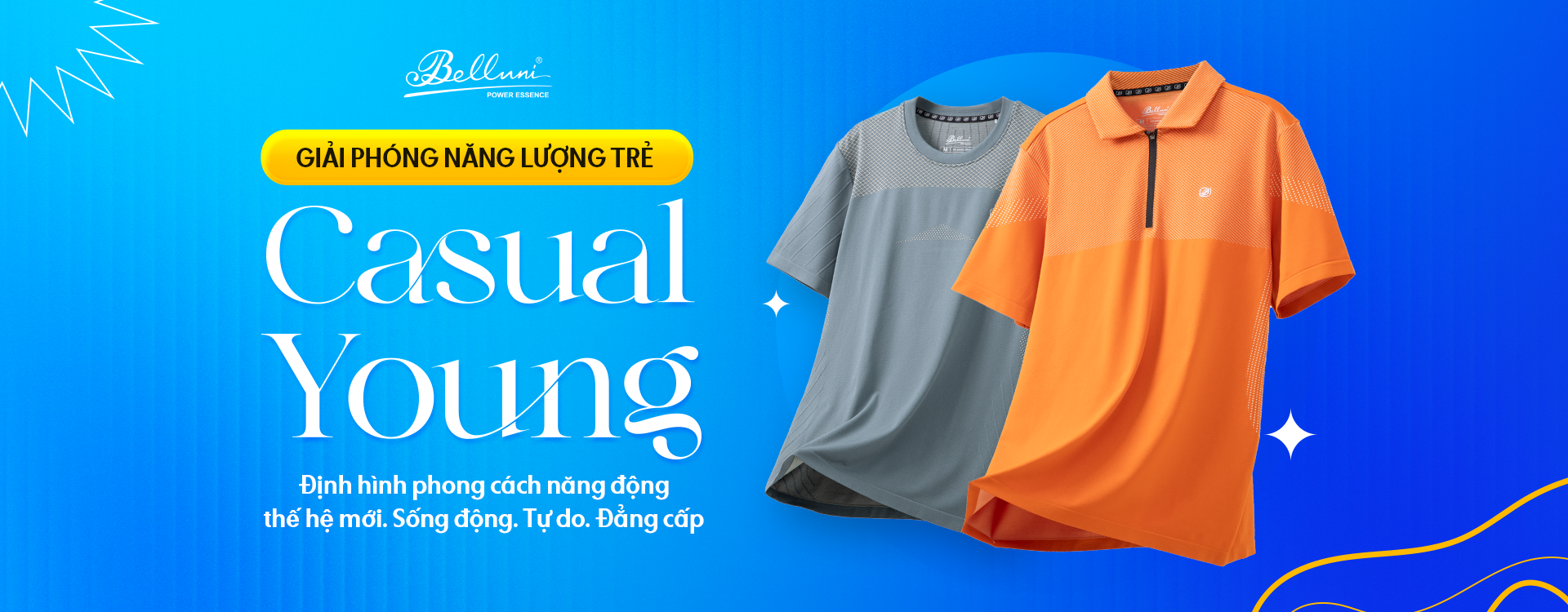 Belluni Casual & Young – Trẻ trung, năng động, đậm chất riêng