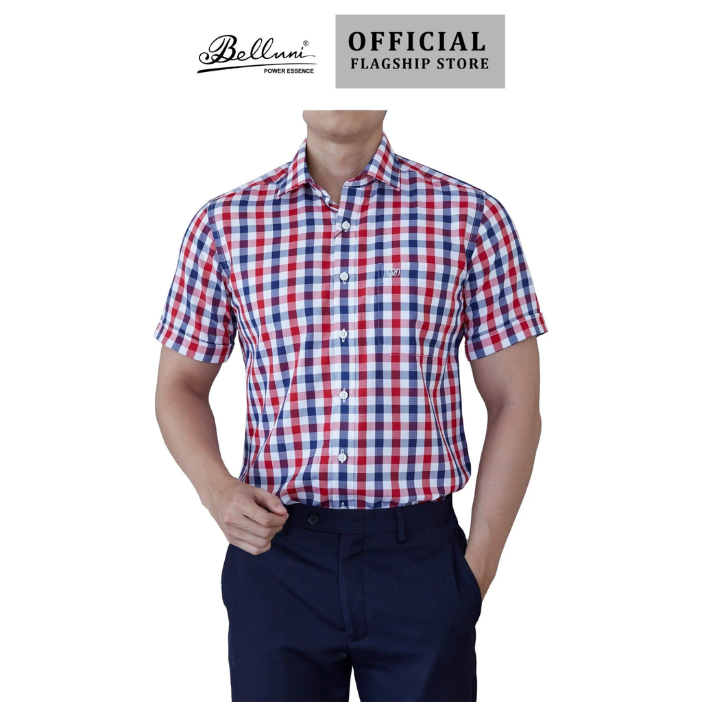 Sơ mi vải sợi dừa - Belluni
