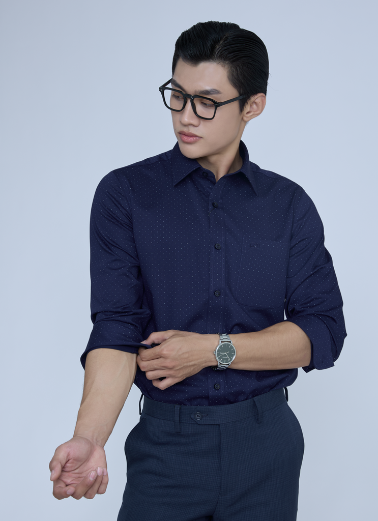 Chọn áo sơ mi cho người mập - Belluni