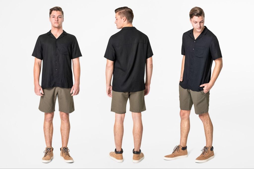 Cách phối đồ nam với áo sơ mi đen - Belluni
