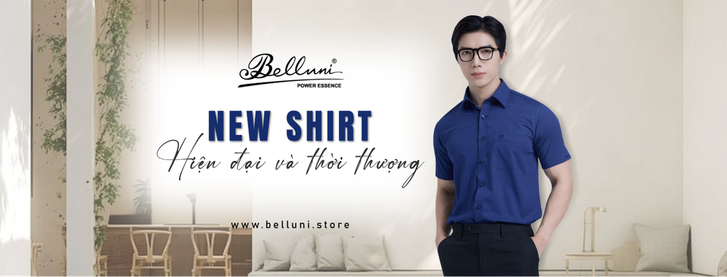 Nên mua áo sơ mi nam của hãng nào - Belluni