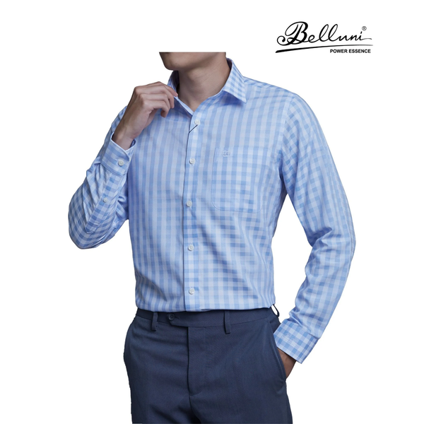 Áo sơ mi nam họa tiết đơn giản - Belluni