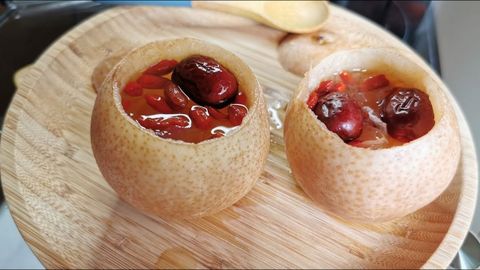 CÁCH LÀM LÊ NÂU CHƯNG ĐƯỜNG PHÈN THANH MÁT, GIẢI CẢM