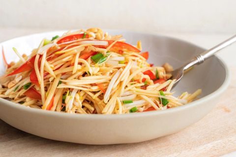 CÁCH LÀM MÓN SALAD XOÀI ĐÀI LOAN CHUA CHUA NGỌT NGỌT, ĂN LÀ GHIỀN