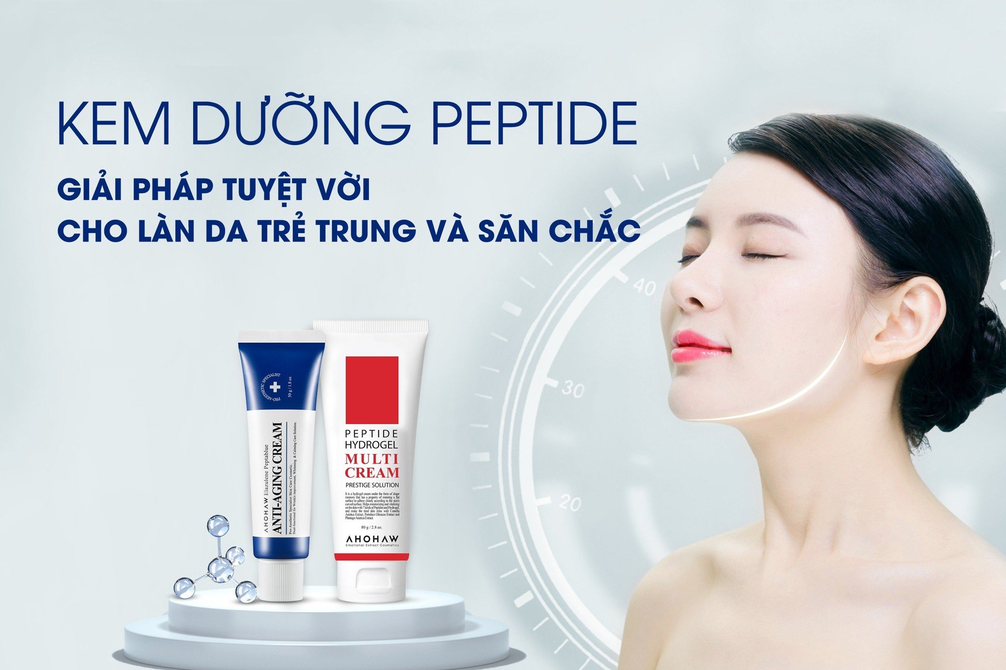 Kem dưỡng Peptide: Giải pháp tuyệt vời cho làn da trẻ trung & săn chắc ...