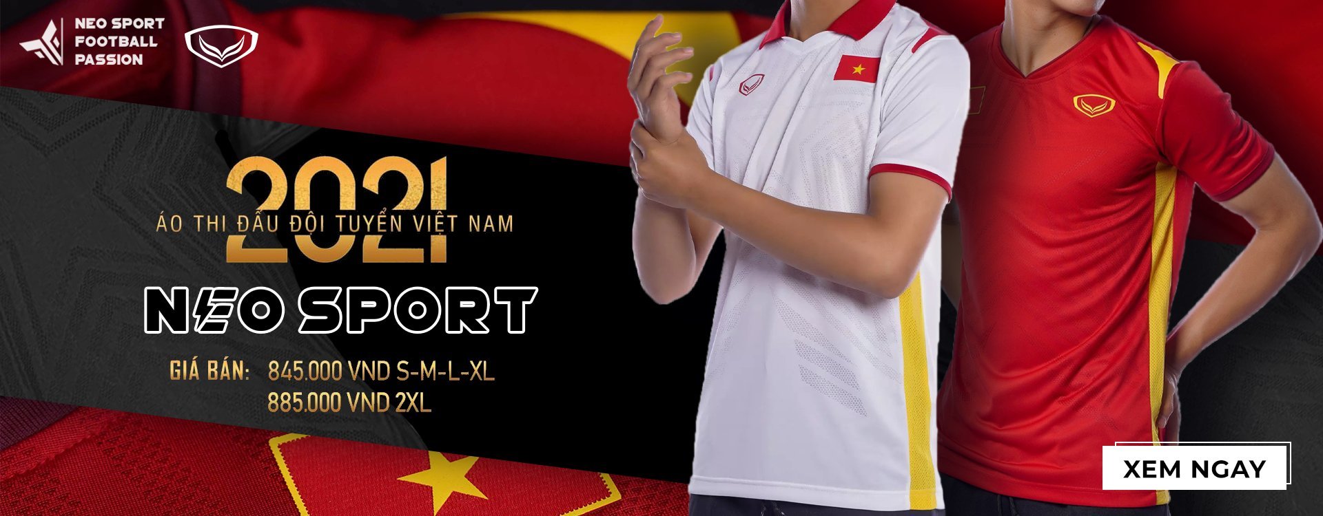 Áo Bóng Đá Chính Hãng Grand Sport Tuyển Việt Nam – Neo Sport